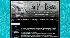 Desktop Screenshot of justflydesigns.com